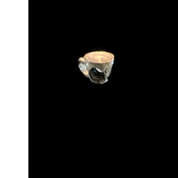 Unbranded coffee cup charm for Pandora style charm bracelet - Picture 2 of 2